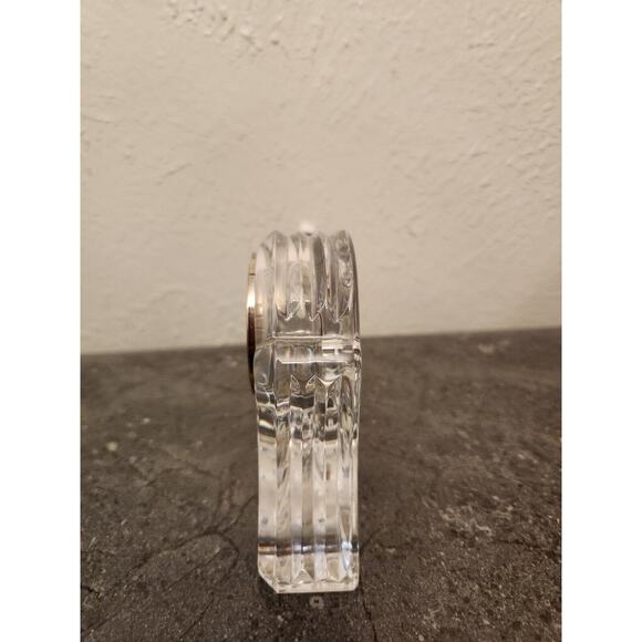 WATERFORD Crystal "Abbey" Clock Made In Ireland - Picture 6 of 6